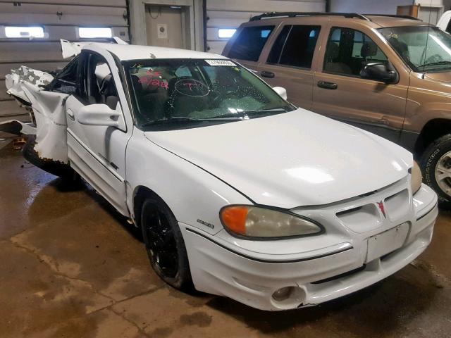 1G2NW12E41M630752 - 2001 PONTIAC GRAND AM G WHITE photo 1