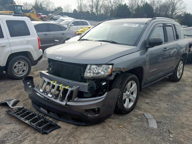 1J4NT1FA9BD267260 - 2011 JEEP COMPASS SP GRAY photo 2