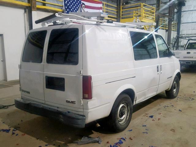 1GTDL19W1YB507334 - 2000 GMC SAFARI XT WHITE photo 4