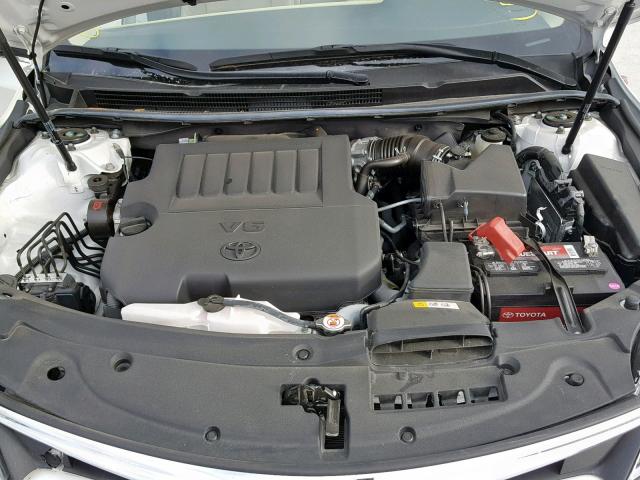 4T1BK1EB0HU264998 - 2017 TOYOTA AVALON XLE WHITE photo 7