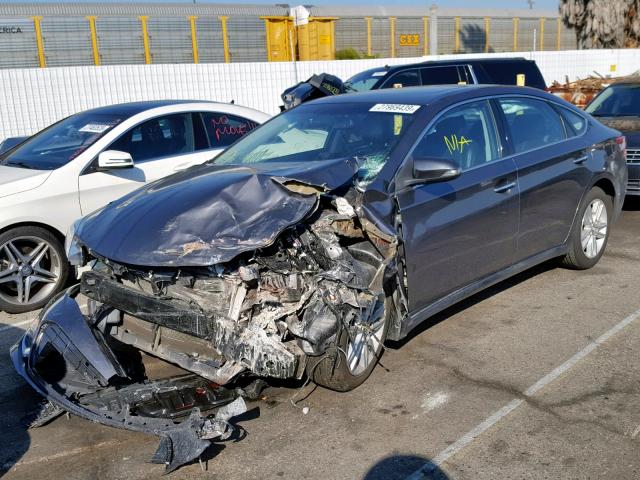 4T1BK1EB5FU178017 - 2015 TOYOTA AVALON XLE GRAY photo 2