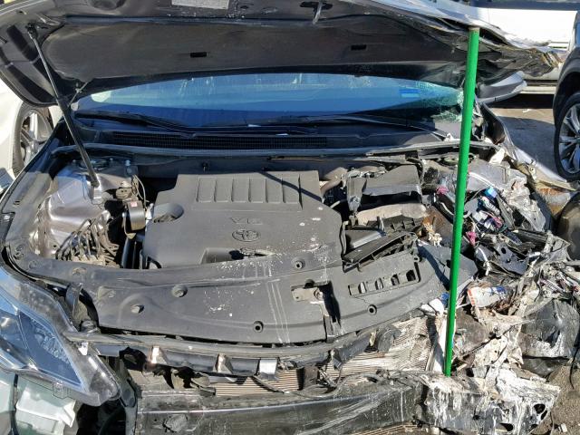 4T1BK1EB5FU178017 - 2015 TOYOTA AVALON XLE GRAY photo 7