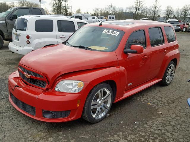 3GNCA73X98S694694 - 2008 CHEVROLET HHR SS RED photo 2