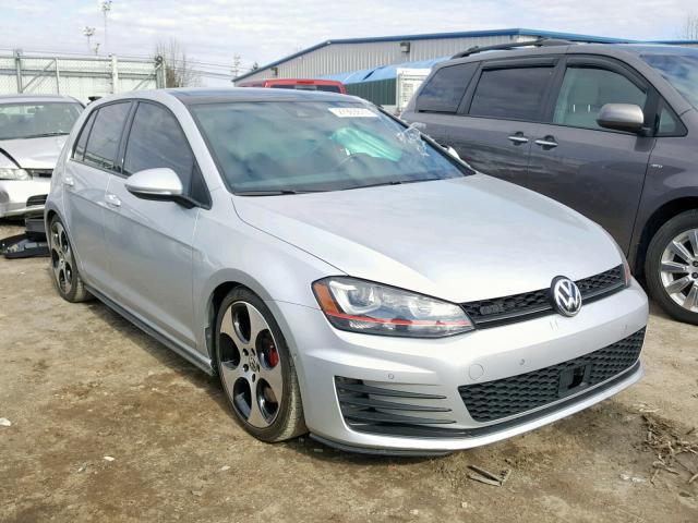 3VW447AU9GM022020 - 2016 VOLKSWAGEN GTI S/SE SILVER photo 1