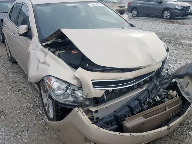 1G1ZE5EBXAF154352 - 2010 CHEVROLET MALIBU LTZ ოქროსფერი ფოტო 9