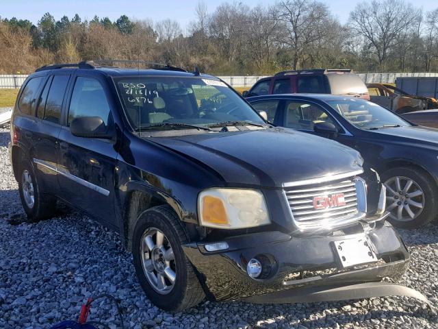 1GKDT13S272266876 - 2007 GMC ENVOY BLACK photo 1