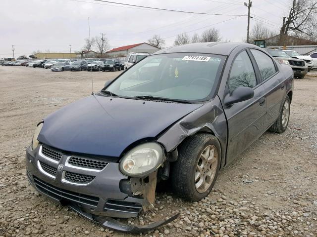 1B3ES26C93D223472 - 2003 DODGE NEON SE GRAY photo 2