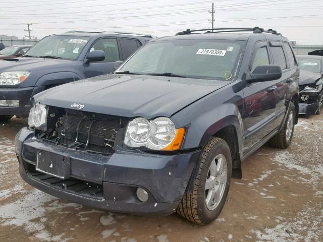 1J8GR48K88C144822 - 2008 JEEP GRAND CHER BLUE photo 2