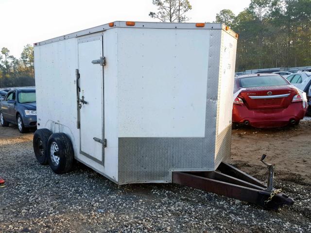 5WKBE1221E1024818 - 2014 CARGO TRAILER WHITE photo 1