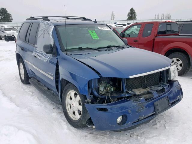 1GKDT13S062221756 - 2006 GMC ENVOY BLUE photo 1