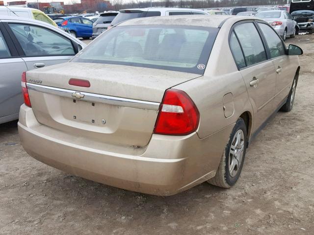 1G1ZS58F38F103874 - 2008 CHEVROLET MALIBU LS TAN photo 4