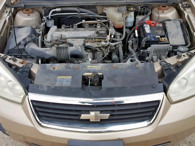 1G1ZS58F38F103874 - 2008 CHEVROLET MALIBU LS TAN photo 7