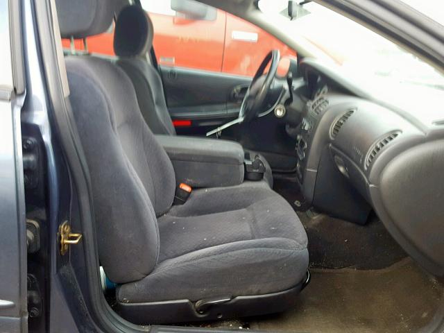2B3HD46R02H276456 - 2002 DODGE INTREPID S Mavi foto 5