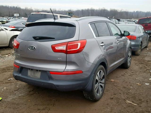 KNDPC3A23C7317967 - 2012 KIA SPORTAGE E GRAY photo 4