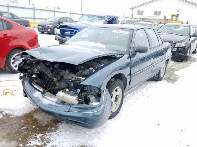 1G4NJ52M7VC453730 - 1997 BUICK SKYLARK GR GREEN photo 2