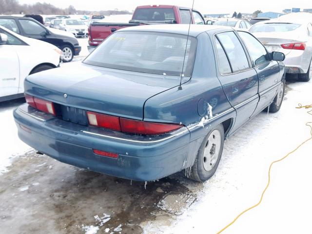 1G4NJ52M7VC453730 - 1997 BUICK SKYLARK GR GREEN photo 4