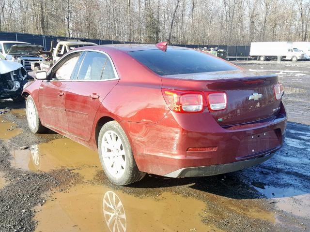 1G11D5SL5FF162654 - 2015 CHEVROLET MALIBU 2LT BURGUNDY photo 3