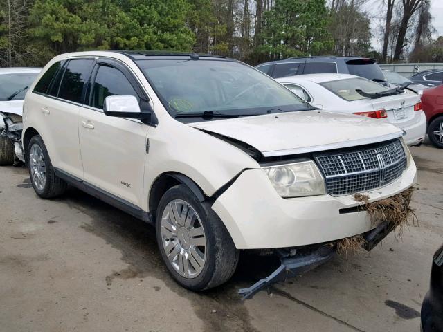 2LMDU68C08BJ00973 - 2008 LINCOLN MKX WHITE photo 1