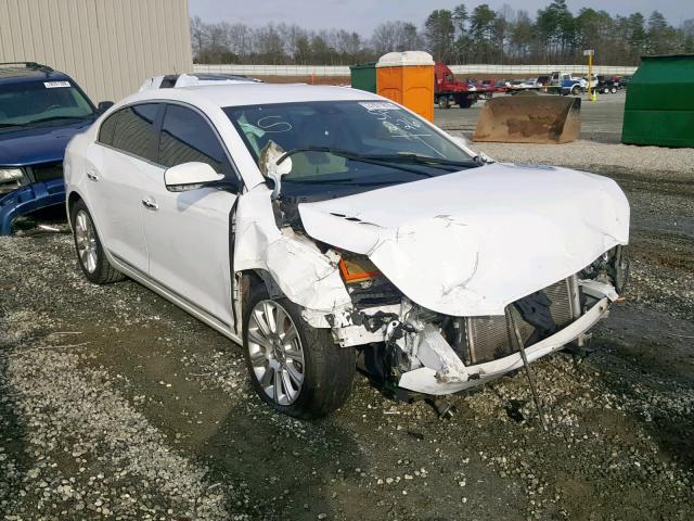 1G4GF5E32DF240064 - 2013 BUICK LACROSSE P WHITE photo 1