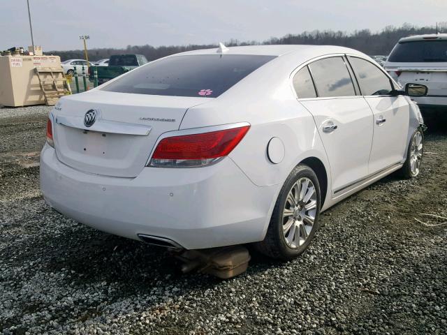 1G4GF5E32DF240064 - 2013 BUICK LACROSSE P WHITE photo 4