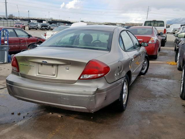 1FAFP55S94G161589 - 2004 FORD TAURUS SES TAN photo 4