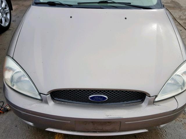 1FAFP55S94G161589 - 2004 FORD TAURUS SES TAN photo 7