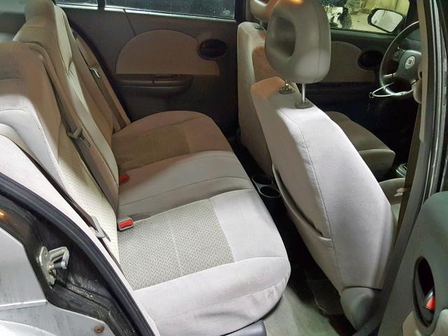 1G8AL55F17Z159289 - 2007 SATURN ION LEVEL SILVER photo 6