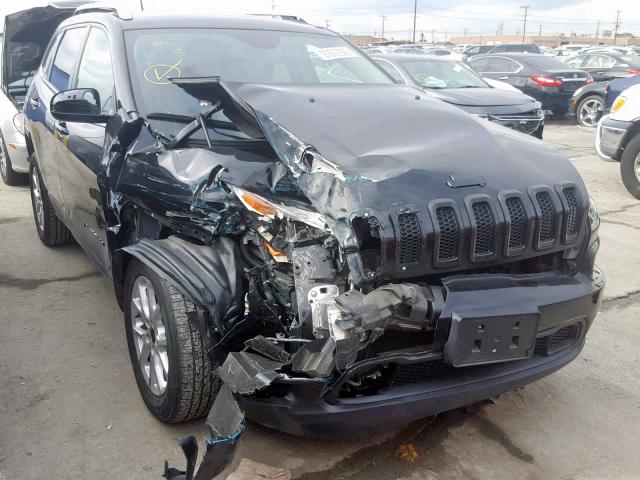 1C4PJLCB4FW637408 - 2015 JEEP CHEROKEE L BLACK photo 1