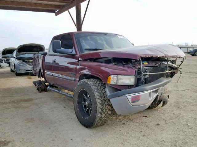 3B7KC23611G703129 - 2001 DODGE RAM 2500 MAROON photo 1