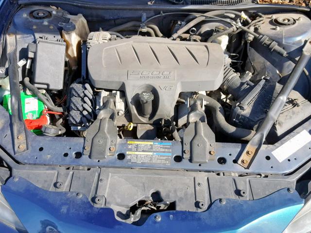 2G2WP552261251374 - 2006 PONTIAC GRAND PRIX GREEN photo 7