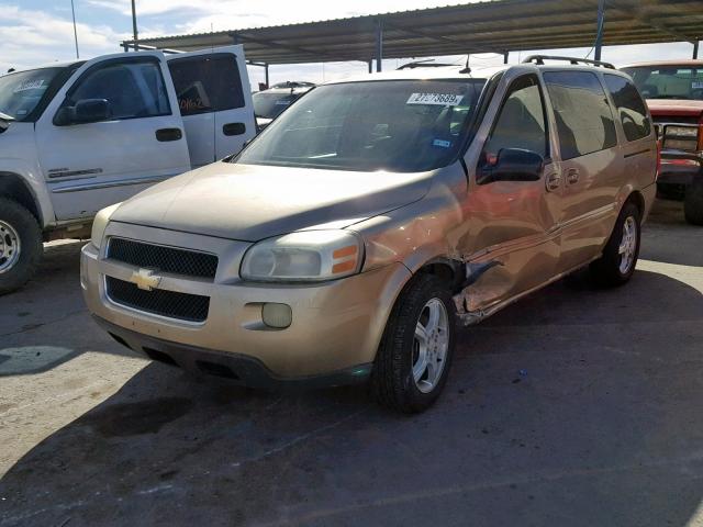 1GNDV33L36D162935 - 2006 CHEVROLET UPLANDER L 棕色 照片 2