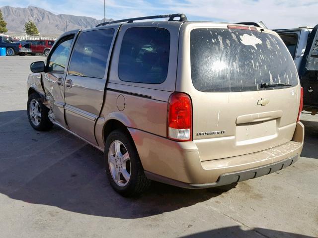1GNDV33L36D162935 - 2006 CHEVROLET UPLANDER L 棕色 照片 3