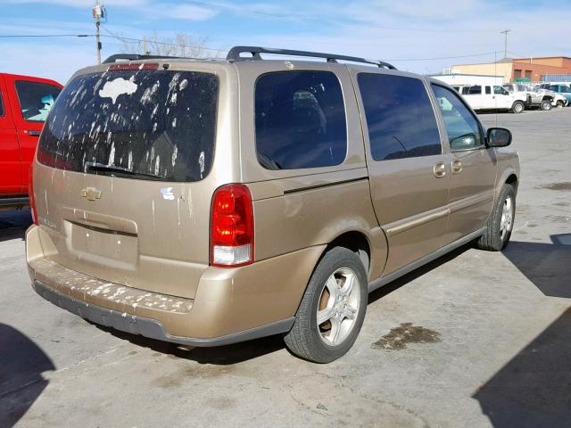 1GNDV33L36D162935 - 2006 CHEVROLET UPLANDER L 棕色 照片 4
