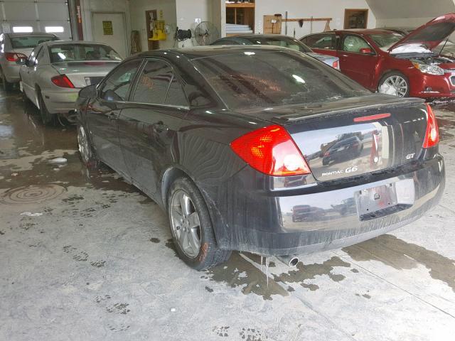 1G2ZH57N084141156 - 2008 PONTIAC G6 GT BLACK photo 3