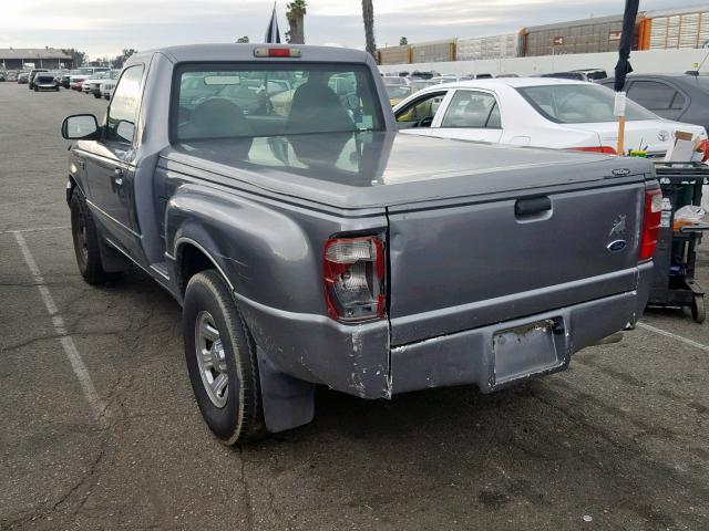 1FTYR10C71PA11188 - 2001 FORD RANGER SILVER photo 3