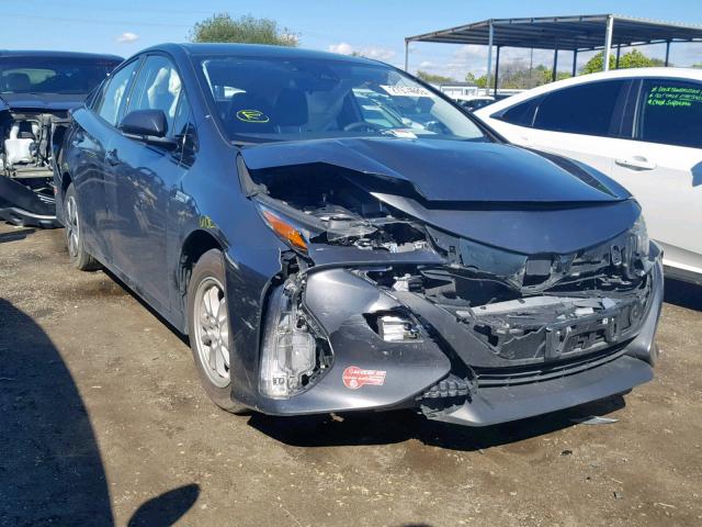 JTDKARFPXH3064877 - 2017 TOYOTA PRIUS PRIM GRAY photo 1