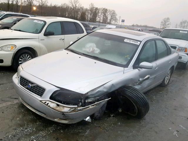 YV1TH59H841350448 - 2004 VOLVO S80 2.5T SILVER photo 2