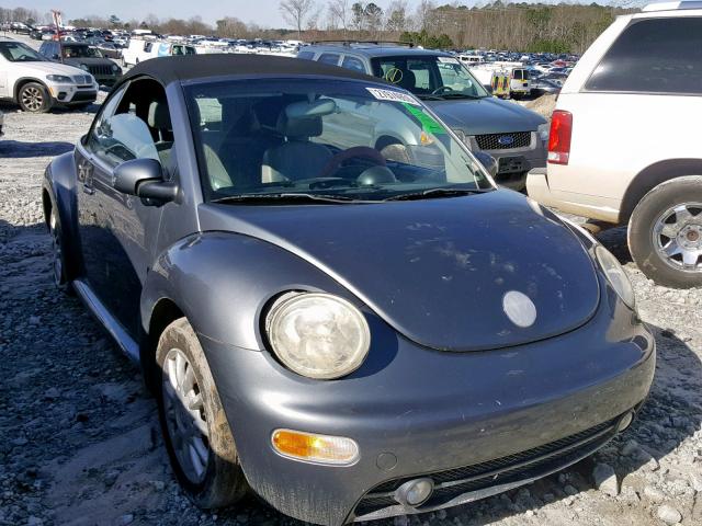3VWCM31Y25M351873 - 2005 VOLKSWAGEN NEW BEETLE Boz foto 1