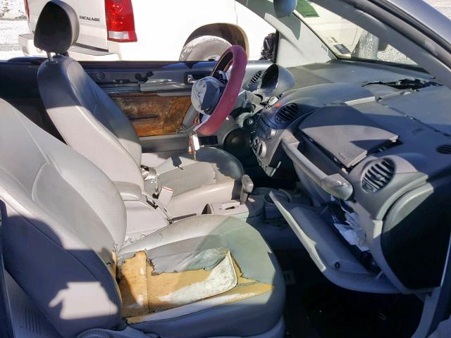 3VWCM31Y25M351873 - 2005 VOLKSWAGEN NEW BEETLE Boz foto 5