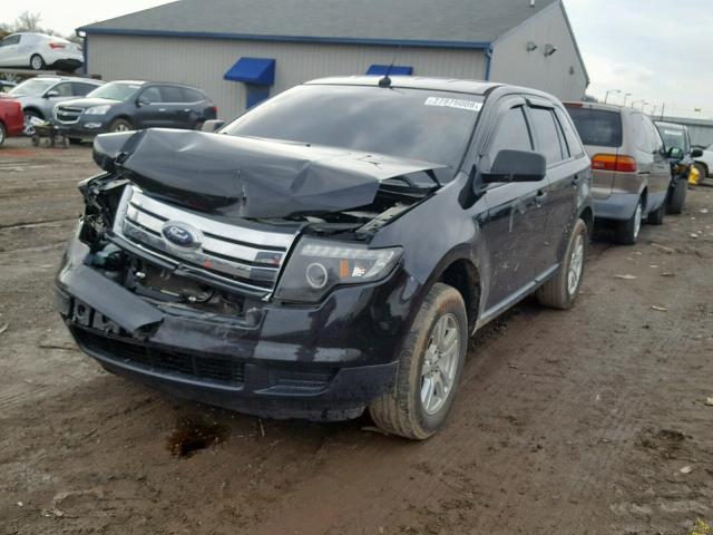 2FMDK36C17BA82145 - 2007 FORD EDGE SE BLACK photo 2