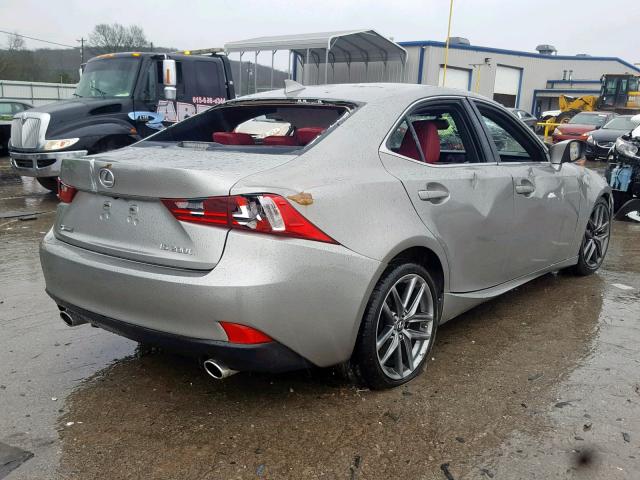 JTHBA1D26G5011636 - 2016 LEXUS IS 200T GRAY photo 4