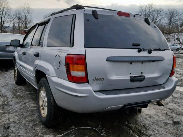 1J4GW48SX4C159391 - 2004 JEEP GRAND CHER GRAY photo 3