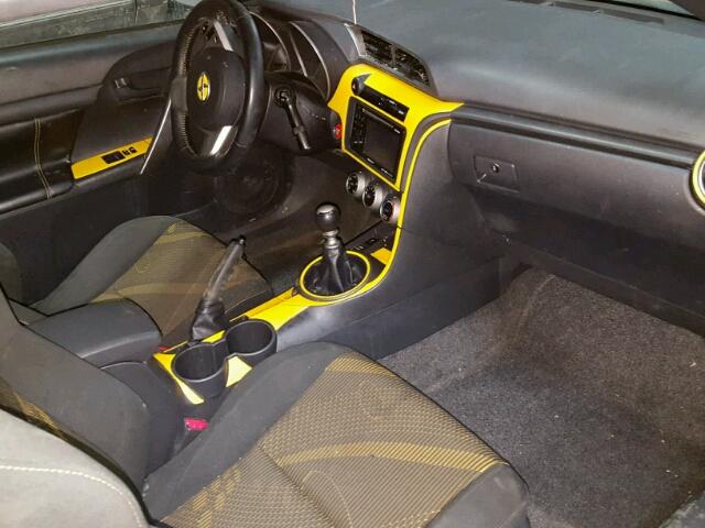 JTKJF5C73C3026547 - 2012 TOYOTA SCION TC 黄色 照片 5