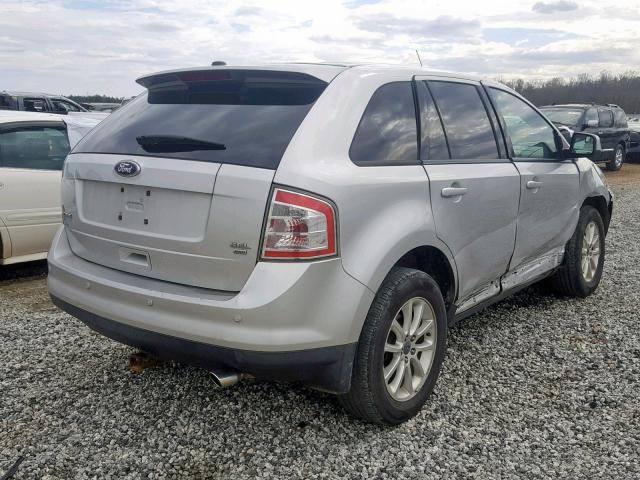 2FMDK4JC9ABB32679 - 2010 FORD EDGE SEL SILVER photo 4