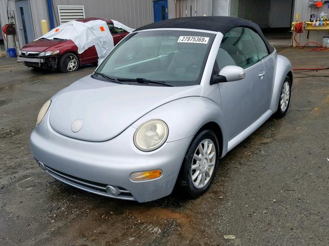 3VWCM21Y14M309381 - 2004 VOLKSWAGEN NEW BEETLE Gümüş foto 2