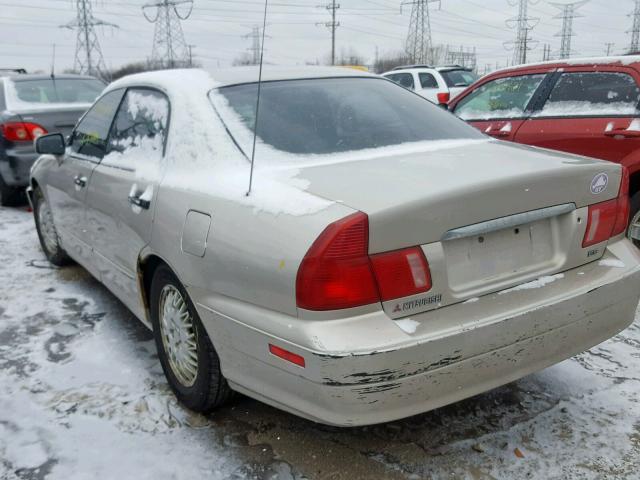 6MMAP37P5WT009066 - 1998 MITSUBISHI DIAMANTE E BEIGE photo 3