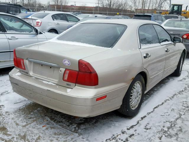 6MMAP37P5WT009066 - 1998 MITSUBISHI DIAMANTE E BEIGE photo 4