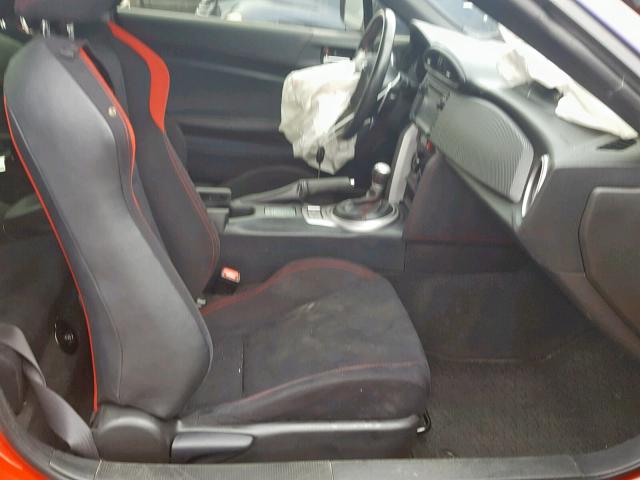 JF1ZNAA15F8711098 - 2015 TOYOTA SCION FR-S TWO TONE photo 5