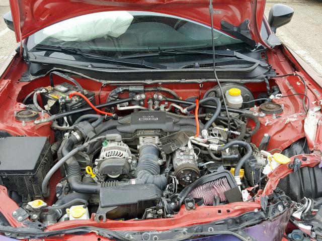 JF1ZNAA15F8711098 - 2015 TOYOTA SCION FR-S TWO TONE photo 7