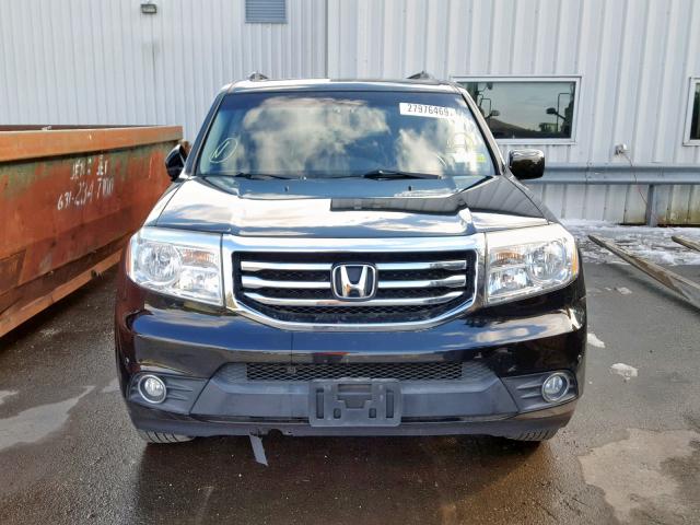 5FNYF4H94CB045363 - 2012 HONDA PILOT TOUR BLACK photo 9